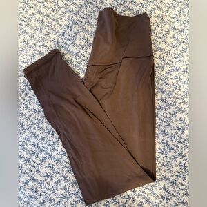Aerie Real Me 7/8 length Brown Leggings